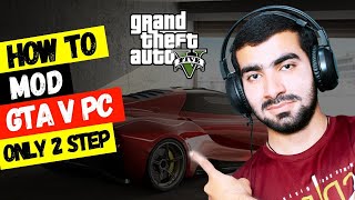 HOW TO MOD GTA 5 PC ONLY 2 STEPS 2024  ALL PROBLEMS SOLVED  GTA 5 MODS 2024  KHAAS GAMER [upl. by Eniamor]