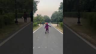 Relexing mode after practice inlineskating youtubeshorts stunt shorts viralvideo trending [upl. by Einnil]