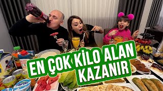 EN ÇOK KİLO ALAN KAZANIR  İFTAR VLOG [upl. by Westfahl269]