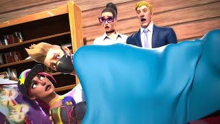 Fortnite Roleplay THE SUS BABYSITTER PART 6  Fortnite Short Film SHE LOSES HER JOB [upl. by Nohtan433]