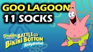 Goo Lagoon All Patricks Socks Locations  Spongebob Rehydrated Collectibles Guide amp Walkthrough [upl. by Siloa]