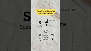 Physics formulas 🎓 shorts funfacts didyouknow randomfacts learn [upl. by Eikcim384]