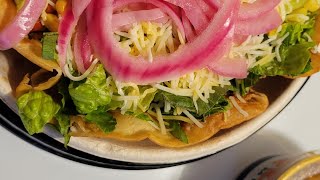 ASMR EATING SOUNDS QDOBA CHICKEN TORTILLA BOWL eating foodie lunchsubscribe ❤️ [upl. by Salomone]