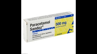 Paracetamol Sandoz 500 mg [upl. by Davena957]