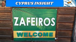 Zafeiros Bar amp Restaurant Pernera Cyprus  Stunning Location [upl. by Safoelc723]