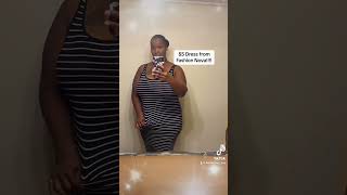 FashionNova Black and White Striped Sundress 5 Sale [upl. by Culberson725]