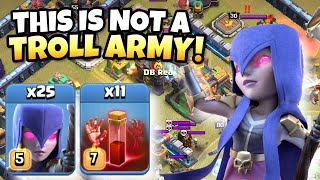 This ALL WITCH attack just BROKE Clash of Clans Best TH14 Attack Strategies [upl. by Nodaj]