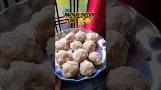 Narikal Sheera Ladoo  Narikal Ladoo  Coconut Ladoo  shorts short shortvideo food [upl. by Nairod]