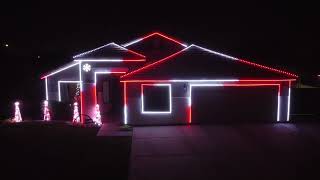 Christmas Light Show 2024  Garnet Circle [upl. by Lexy]