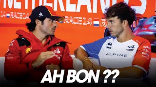 😲 Pierre Gasly prolonge Carlos Sainz arrive [upl. by Olive]