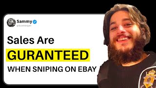 Sales Are GUARANTEED Dropshipping on Ebay with This Product Research Method Sniping  Full Guide [upl. by Dej927]