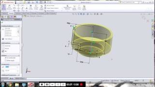 How to revolve in SolidWorks Tutorial 3 [upl. by Dinin564]