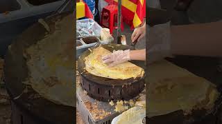 Traditional Chinese pancakes 😋 food streetfood yummy chinesefood foodie shorts video [upl. by Cirdor]