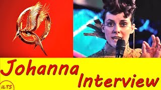 Johanna Interview  Catching Fire HD Sub PtBR [upl. by Yatnahs]