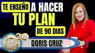 Te Enseño a Diseñar tu Plan de Trabajo de 90 Días  Doris Cruz [upl. by Iaka]