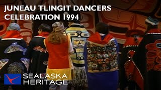 Juneau Tlingit Dancers Celebration 1994 I Sealaska Heritage [upl. by Assiralk569]