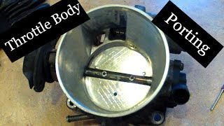 DIY Chevy Throttle Body Port and Polish [upl. by Liartnod59]