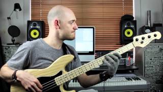 Walking Bass Lesson  Beginner 2  with Scott Devine L62 [upl. by Hugibert]