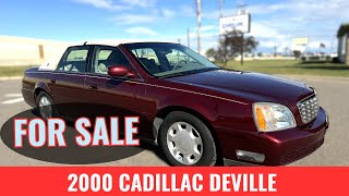 2000 Cadillac Deville  38698 Miles  FOR SALE  usa cadillac forsale [upl. by Oidacra918]