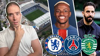 Chelsea New Stadium BLOCKED Till 2027  Osimhen To PSG DONE  Amorim DENIES Liverpool Links [upl. by Byers]