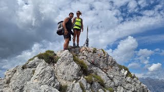 Dolomiti Val Badia Passo Campolongo rifugio Pralongià Pico Setsas passo Valparola e ritorno [upl. by Clotilde]