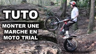 TUTO MOTO TRIAL  MONTER une MARCHE [upl. by Aikrehs347]