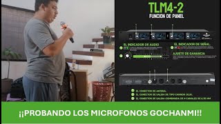 Probando microfonos Inalambricos Gochanmi [upl. by Iover95]