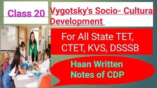 Vygotskys Socio Cultural Development Theory [upl. by Vanni]