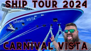 INSIDE the Carnival Vista Ship  Ultimate Tour [upl. by Notsae]