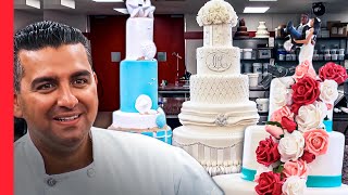 Três incríveis bolos de casamento do tradicional ao mais moderno  Cake Boss  HampH Brasil [upl. by Nnagem979]