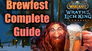 Brewfest Complete Guide All Achievements  Wrath of the Lich King [upl. by Mundy]