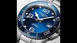 NEW Longines Hydroconquest ceramic bezel now in 39mm comparison with original aluminium version [upl. by Merriam554]