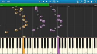 Stevie Wonder  Master Blaster  Piano Tutorial  Synthesia Cover [upl. by Avaria]