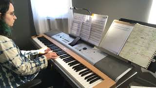 Ficelles  Ingrid St Pierre  piano accompaniment play through in the key of C [upl. by Elocin]