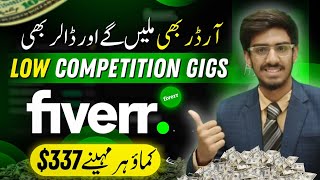 Top 5 Profitable LowCompetition Fiverr Gigs to Boost Your Online Income [upl. by Belshin]