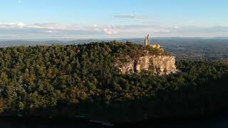 Mohonk Mountain House amp Sky Tower Drone Footage October 2018 [upl. by Ahsurej643]