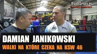 Damian Janikowski typuje wyniki walk na KSW 46 [upl. by Thessa]