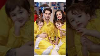 Sunny Leone with her husband Daniel Weber and Three Children 👪👪👪 sunnyleoneshorts ytshorts [upl. by Narah340]