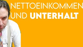 Nettoeinkommen und Unterhalt [upl. by Ralyks686]