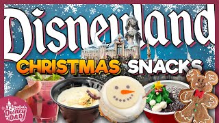 ALL 41 Disneyland Christmas Snacks amp Food for the Holidays 2023 [upl. by Bertero457]