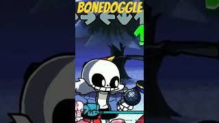 Bonedoggle SongFriday Night Funkin Sans y Papyrus vs Boyfriend Shogu97 [upl. by Arocet578]