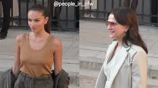 Thylane Blondeau amp Juliette Binoche  Kenzo Menswear SS25 fashion show in Paris  19062024 [upl. by Chanda]