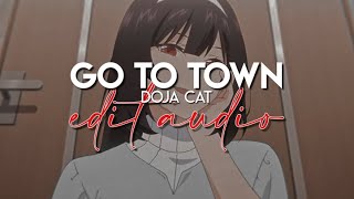 edit audio  go to town doja cat [upl. by Leacock]