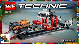 LEGO instructions  Technic  42076  Hovercraft Model 1 [upl. by Jena901]