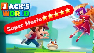 Jacks World Super Mario ⭐️⭐️⭐️⭐️⭐️⭐️ [upl. by Vaden]