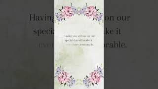 Starting our greatest adventure together  ABHI GRAPHIX  FLORAL WEDDING INVITATION VIDEO wedding [upl. by Pellegrini]