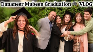 Actress Dananeer Mubeen Pawri Girl  Graduation 🎓 VLOG  Party Ho Rahi Hai  Pakistani Actress [upl. by Macur223]