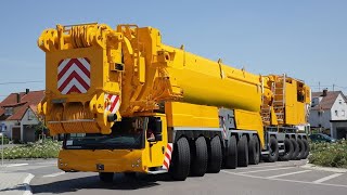 Top 5 The Biggest Liebherr AllTerrain Mobile Crane 2023 [upl. by Rezal]