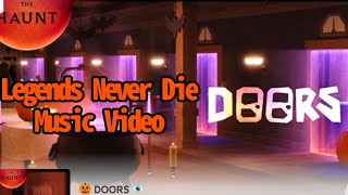 Legends Never Die  Roblox doors Halloween update music video [upl. by Femi]