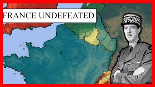 What if France Did Not Capitulate In WW2 [upl. by Akkimat473]